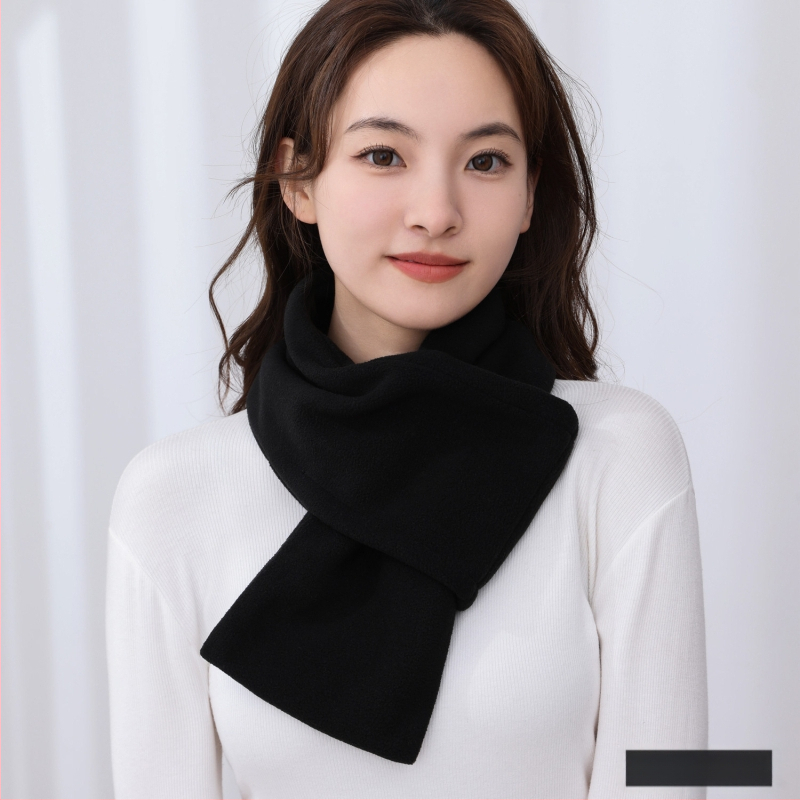 P·M·Duo fliso šalis vyrams, kaklo šildytuvas žiemai, poliesteris, megztas audinys