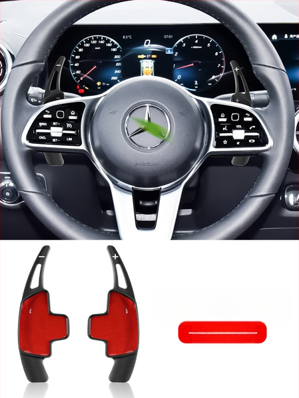 Universali magnetinė diegimo sistema vairuotojo rato pavarų svirtelei ir valytuvo svirčiai