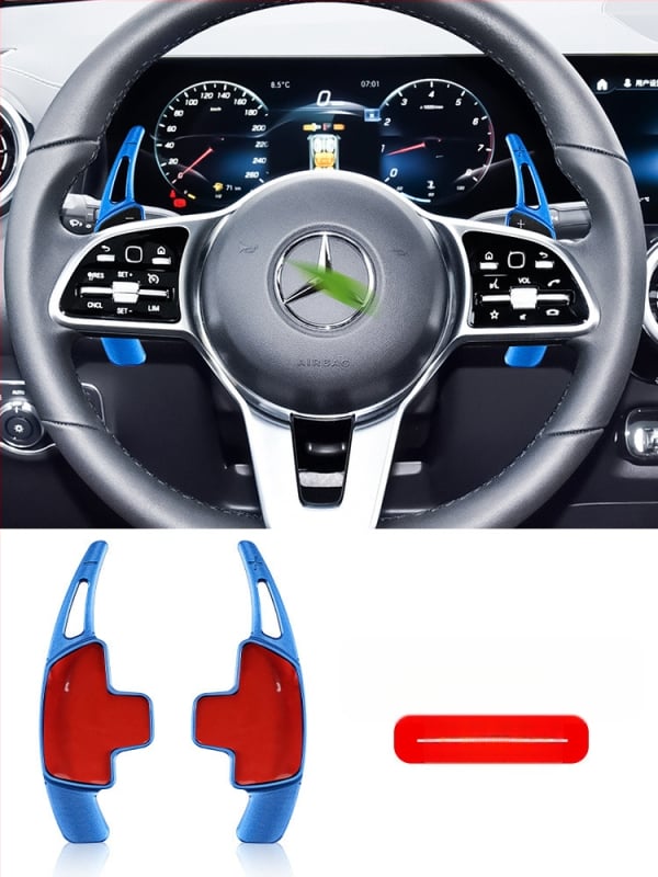 Universali magnetinė diegimo sistema vairuotojo rato pavarų svirtelei ir valytuvo svirčiai