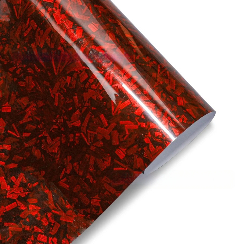 Automobilio korpuso lipdukas su Forged Flower Carbon raštu, lipnus vinilinis decal automobiliui ir motociklui