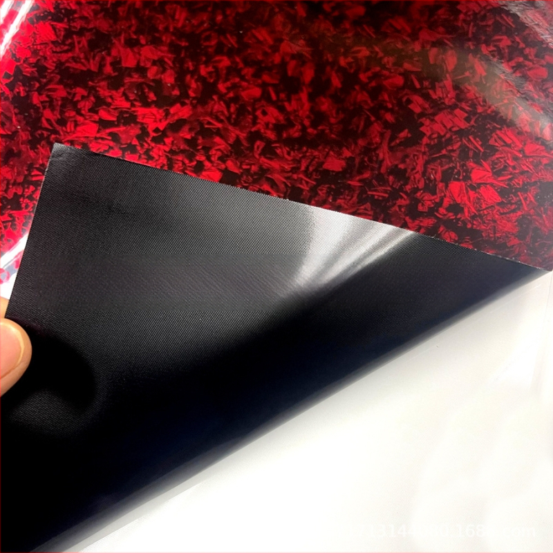 Automobilio vidinės dalies lipdukas su PET pluošto anglies raštu, PVC medžiaga, lipnus montavimas, visam automobiliui