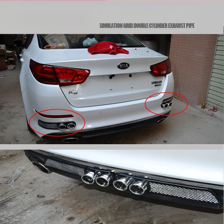 Automobilio galinis dekoratyvinis ventiliatorius – fiktyvus išmetimo angas, simulacijos ventiliatorius, plėvelės medžiaga, lipnus, pritaikomas