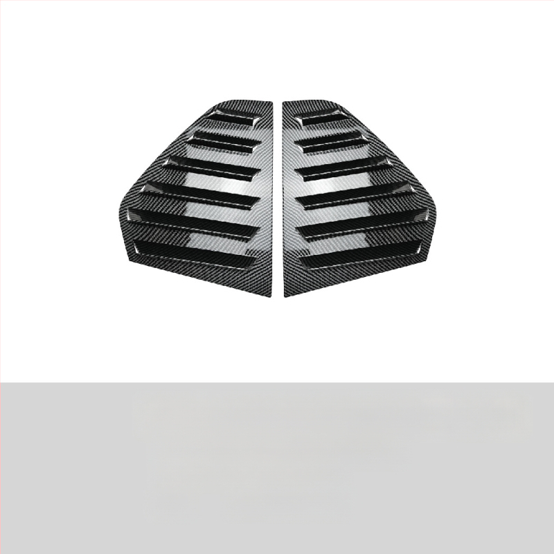 AMP-Z ABS lipdukas karoserijai VW Golf GTI Mk6/Mk7/Mk8 – Piano juodo karbono tekstūra, lipiniu montavimu