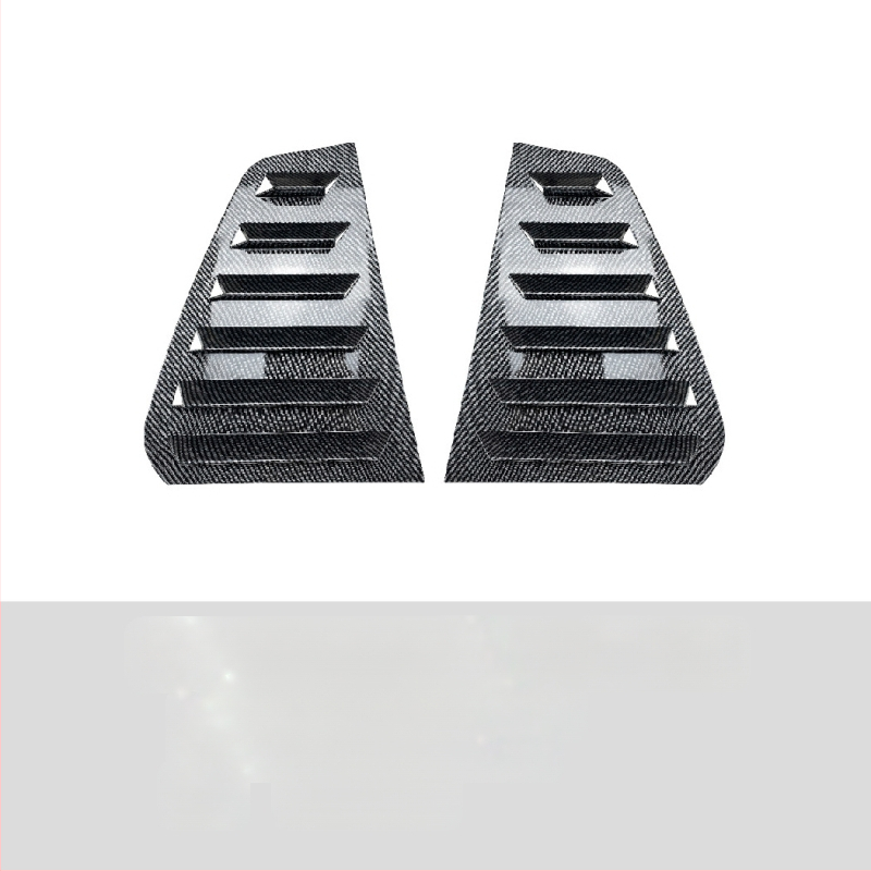 AMP-Z ABS lipdukas karoserijai VW Golf GTI Mk6/Mk7/Mk8 – Piano juodo karbono tekstūra, lipiniu montavimu