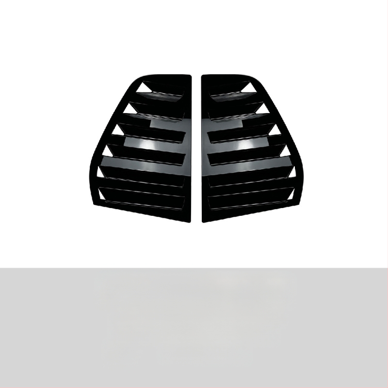 AMP-Z ABS lipdukas karoserijai VW Golf GTI Mk6/Mk7/Mk8 – Piano juodo karbono tekstūra, lipiniu montavimu