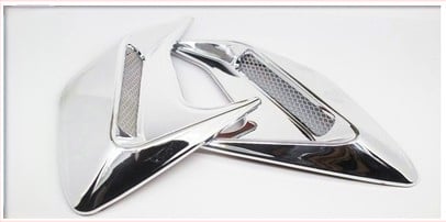 Žuvies žiaunų įkvėpta automobilio kėbulo lipdukas oro angoms – lipnus, pritaikomas apdorojimas