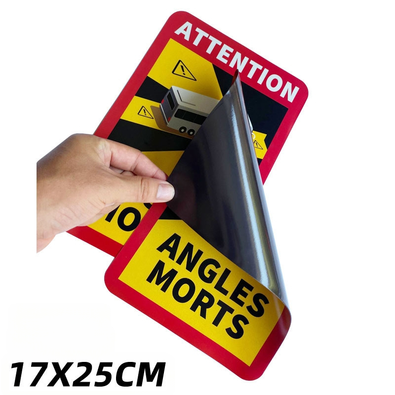 Flute ανακλαστικό αυτοκόλλητο σώματος αυτοκινήτου – προειδοποίηση για νεκρή γωνία, κολλητή εγκατάσταση, προσαρμοστικό