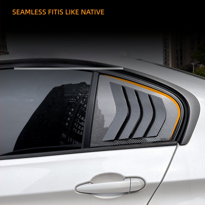 Αυτοκόλλητο αμαξώματος για BMW 3 Series E90/F30/G20, AMP-Z ABS υλικό, μοτίβο ανθρακονημάτων, αυτοκόλλητη εγκατάσταση