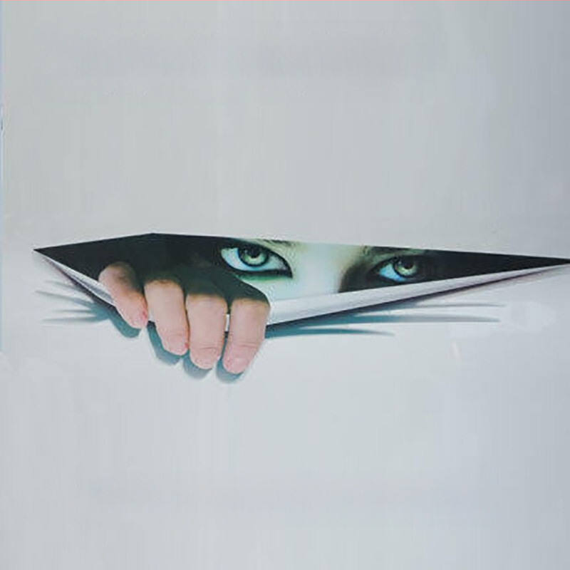 Αυτοκόλλητο αμαξώματος αυτοκινήτου, 3D υλικό, καρτούν σχέδιο, ισχυρή πρόσφυση, κατάλληλο για αυτοκίνητα