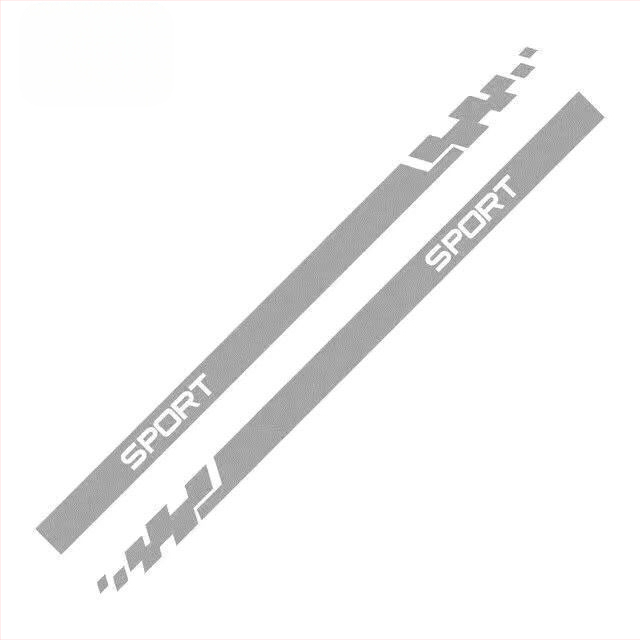 Πλευρικός αυτοκόλλητος λωρίδας αυτοκινήτου — Προσαρμόσιμο διακοσμητικό για ολόκληρο το αυτοκίνητο, Αντι-σύγκρουσης κόλλα, Εγκατάσταση με βεντούζα, Card Vernon Cool Sticker