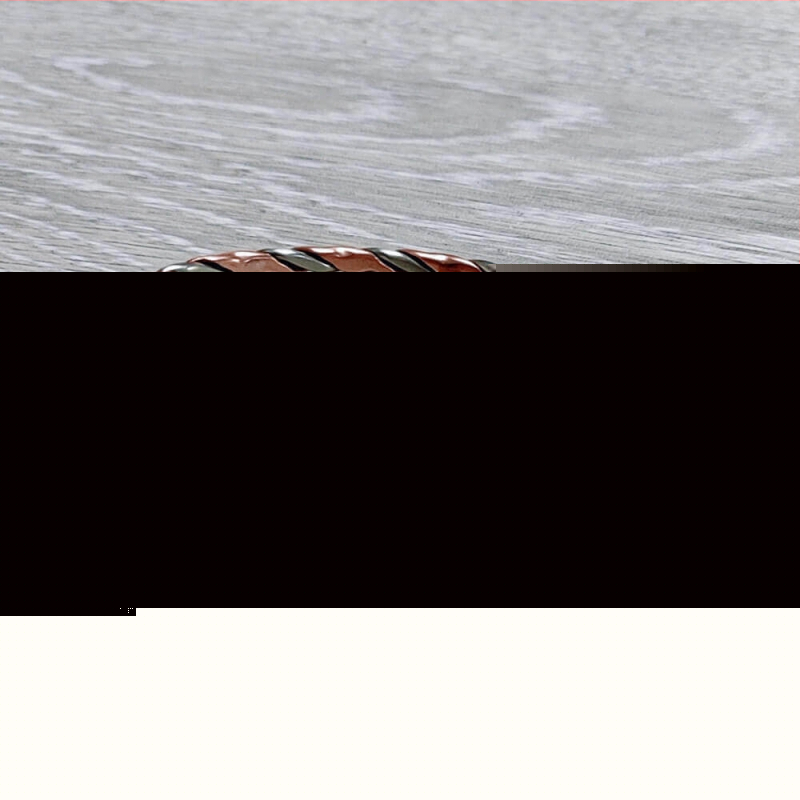 Χαλκόβραχιόλι με μαγνητική θεραπεία για γυναίκες, χειροποίητο, γεωμετρικό σχέδιο σε κορεατικό στυλ