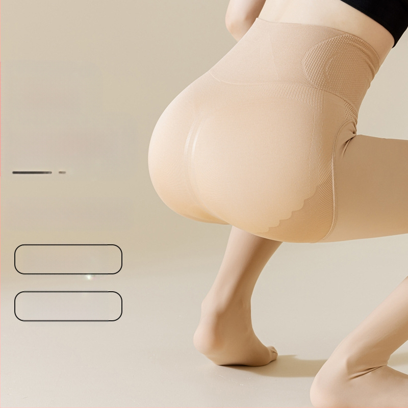 Καλσόν με ανύψωση γοφών και σμίλευση, νάιλον 80–90%, παχύτερο ύφασμα, στερεό μοτίβο, sexy στυλ