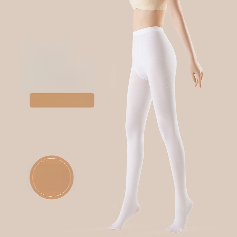 Γυναικείες χορευτικές καλσόν Velvet – anti-snag, μονόχρωμο σχέδιο, 50D, πολυεστέρας 50–70%