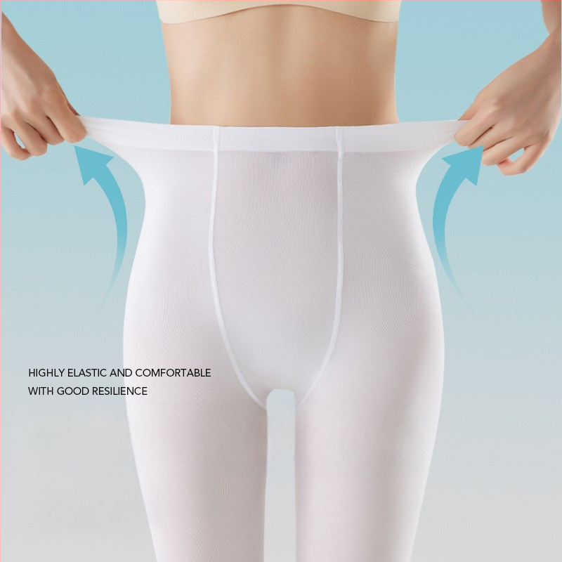 Γυναικείες χορευτικές καλσόν Velvet – anti-snag, μονόχρωμο σχέδιο, 50D, πολυεστέρας 50–70%