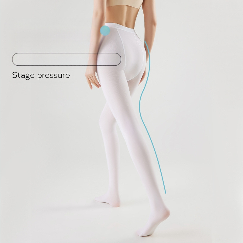 Γυναικείες χορευτικές καλσόν Velvet – anti-snag, μονόχρωμο σχέδιο, 50D, πολυεστέρας 50–70%