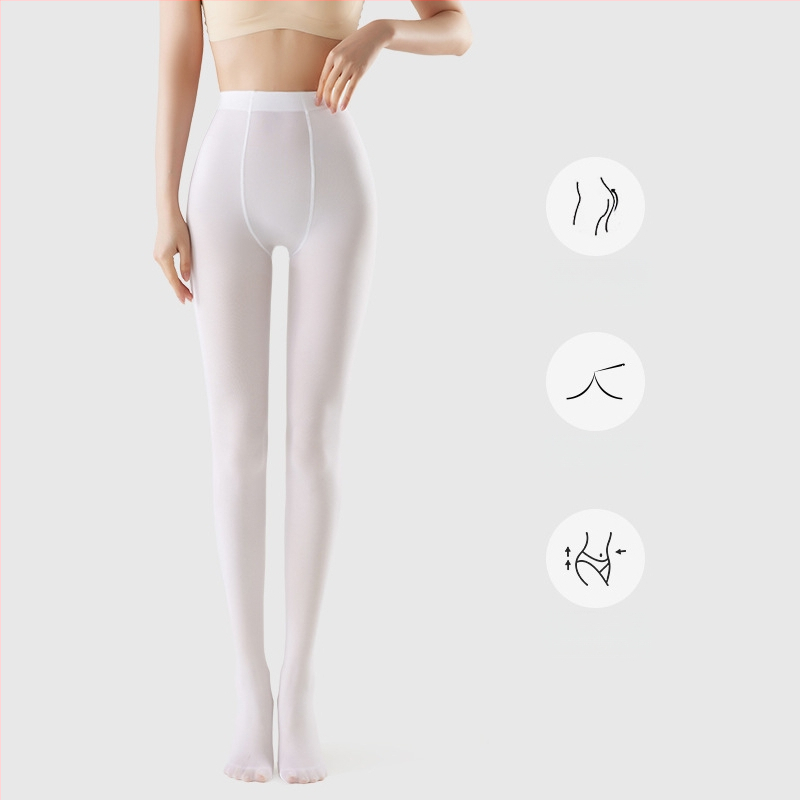 Γυναικείες χορευτικές καλσόν Velvet – anti-snag, μονόχρωμο σχέδιο, 50D, πολυεστέρας 50–70%