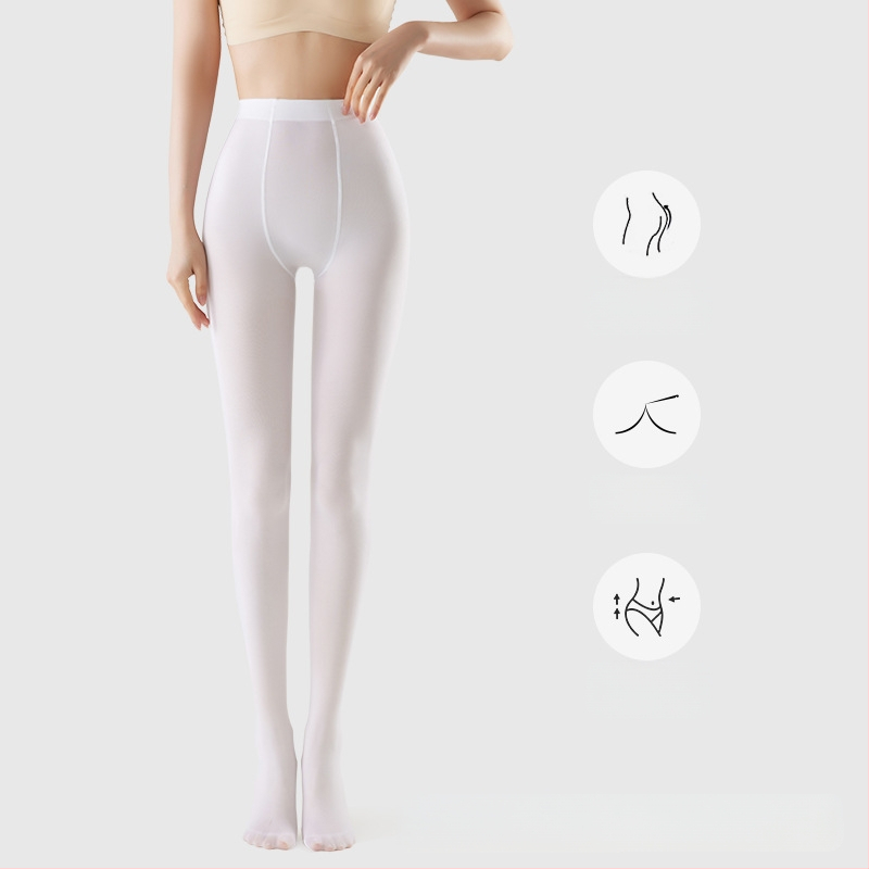 Γυναικείες χορευτικές καλσόν Velvet – anti-snag, μονόχρωμο σχέδιο, 50D, πολυεστέρας 50–70%