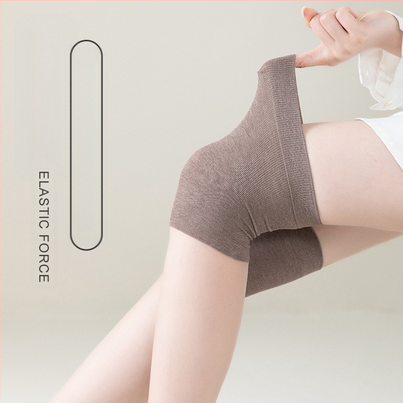 Γυναικείες κάλτσες μέχρι το γόνατο από νάιλον, λεπτές, 15D, με αντιολισθητική σιλικόνη, αντιτριβή