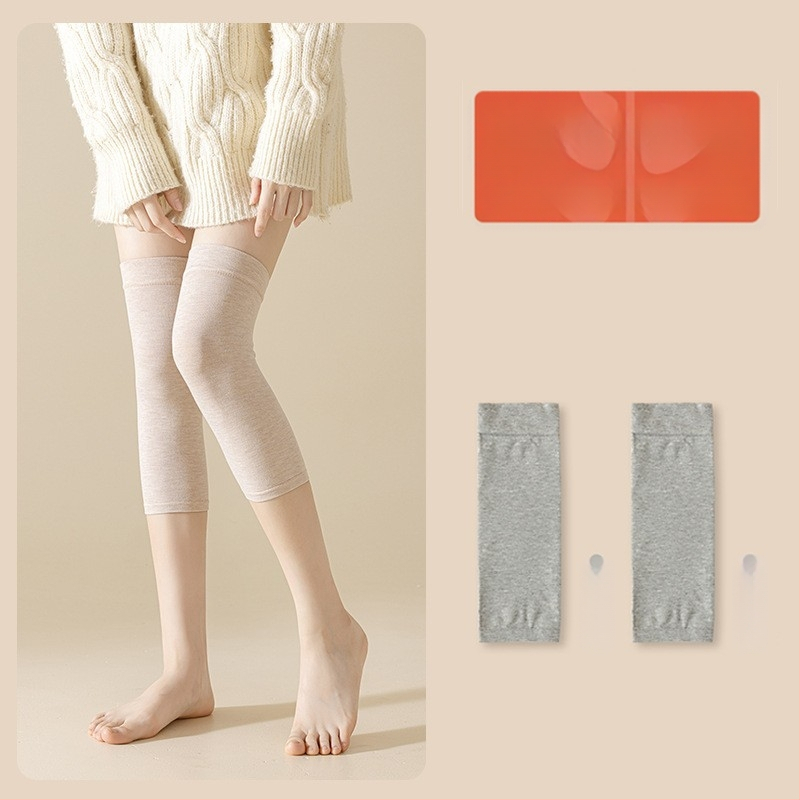 Γυναικείες κάλτσες μέχρι το γόνατο από νάιλον, λεπτές, 15D, με αντιολισθητική σιλικόνη, αντιτριβή