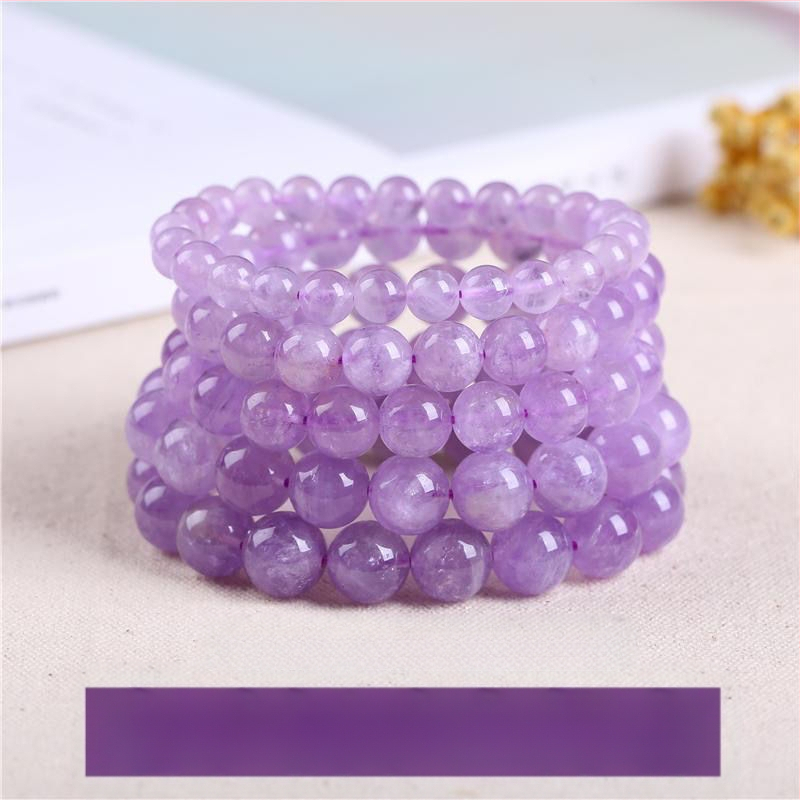 Γυναικείο βραχιόλι από αμέθυστο κρύσταλλο, λεβάντα απόχρωση, σε σχήμα ζώου/ζωδιακού κύκλου, χειροποίητο αξεσουάρ για το χέρι