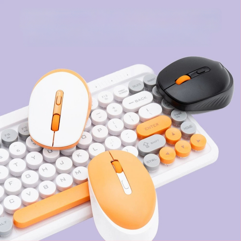 Bezvadu tastatūras un peli komplekts – Bluetooth savienojumi, ergonomisks atbalsts, pielāgošana pieejama