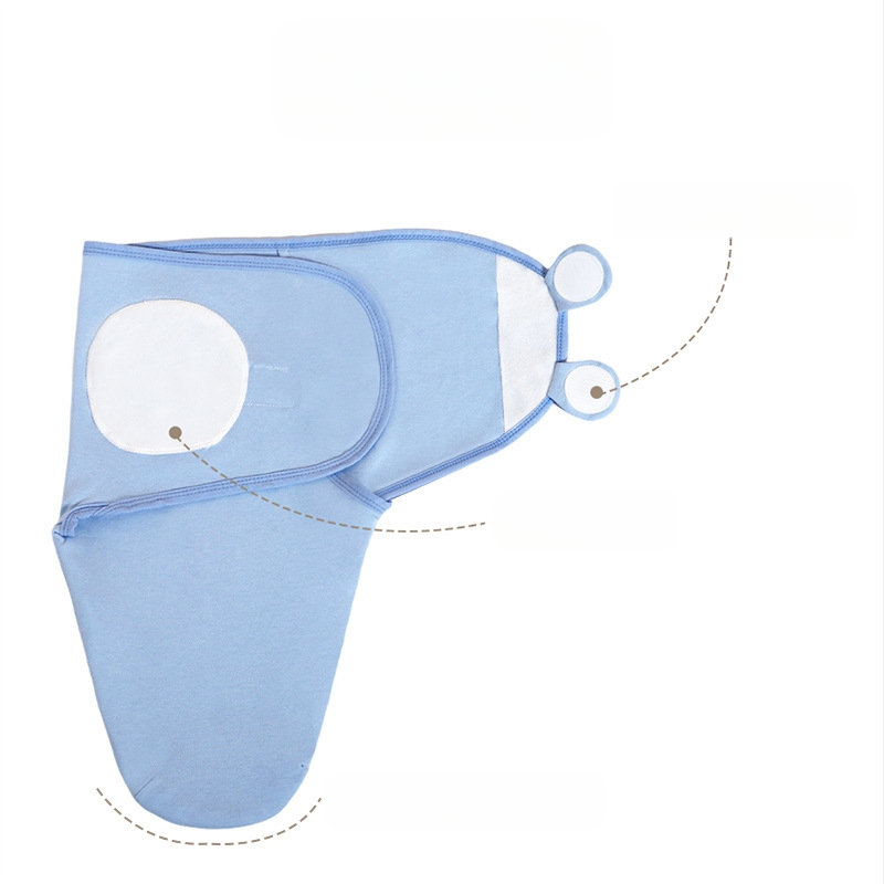 Mumu Bear kūdikio apkabinėjimo pledas, 100% medvilnė, naujagimiams, vasara, svoris iki 0,5 kg