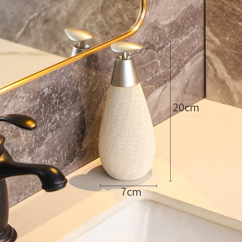 Κεραμικός δοχέας σαπουνιού μπάνιου με αντλία, ρετρό ιαπωνικό στυλ, πιστοποιημένο CUPC