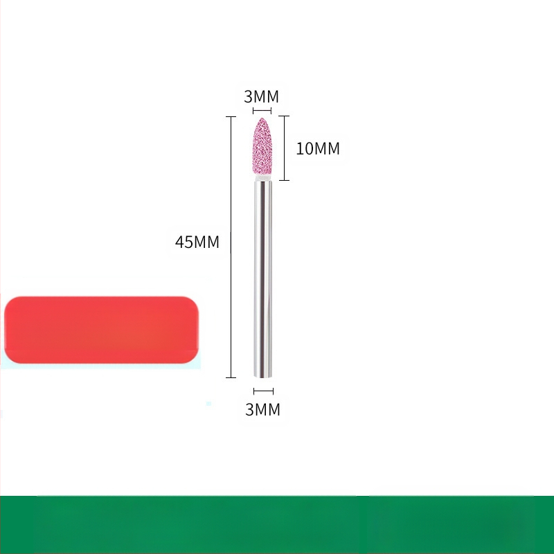 Шлайф глава WELIBA – корунд, модел Grinding head, за шлайфане и полиране на форми от стомана, мед и алуминий