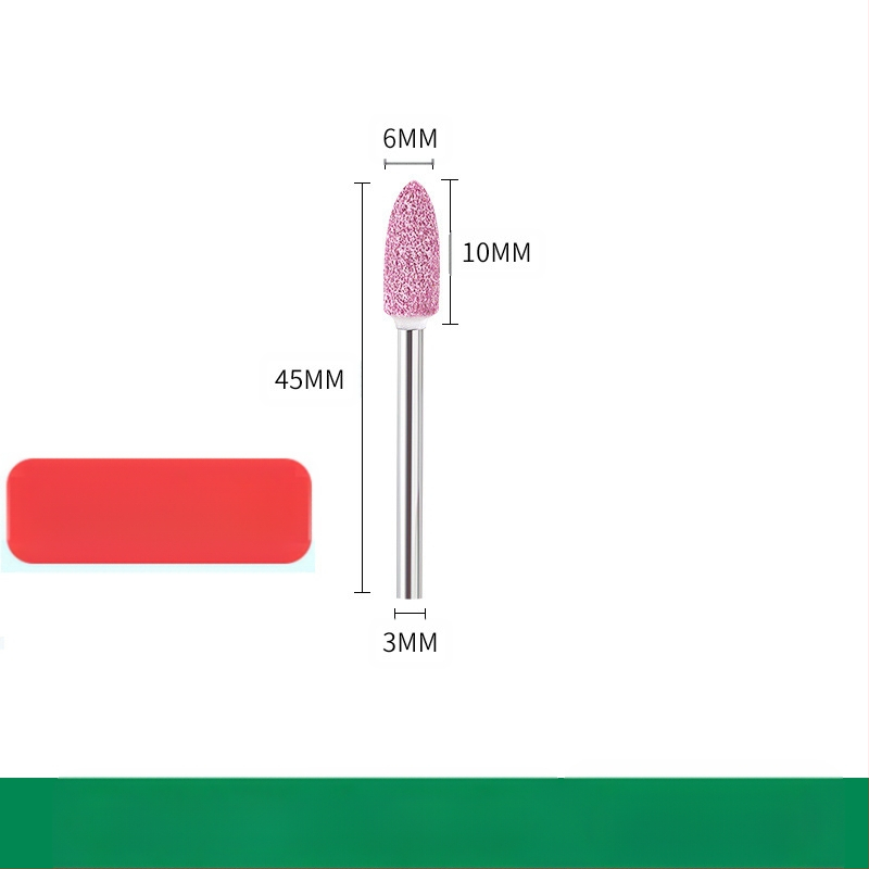 Шлайф глава WELIBA – корунд, модел Grinding head, за шлайфане и полиране на форми от стомана, мед и алуминий