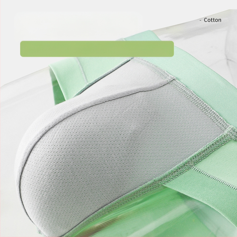 Ανδρικά βαμβακερά σλιπ με χαμηλή μέση, διαπνοή, U-σχήματος θήκη, χωρίς ραφές, 90–95% βαμβάκι