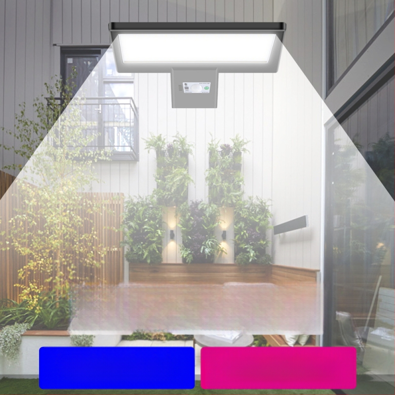 LED слънчево улично осветление с интегриран корпус, датчик за движение, IP65 водоустойчиво, 3W, живот 50 000 ч