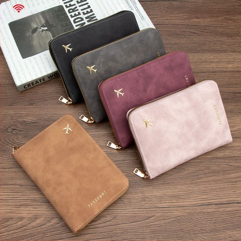 Θήκη για Διαβατήριο και Έγγραφα | Υλικό PU με επένδυση PU, Unisex, Στυλ χαλαρού ταξιδιού, Αποθήκευση и προστασία από κλοπή, Άνοιξη 2025