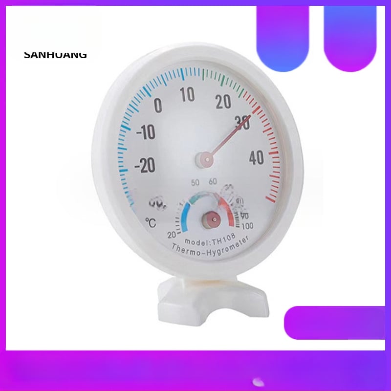 Termohigrometru cu indicator pentru încăperi – măsoară temperatura și umiditatea, precizie standard