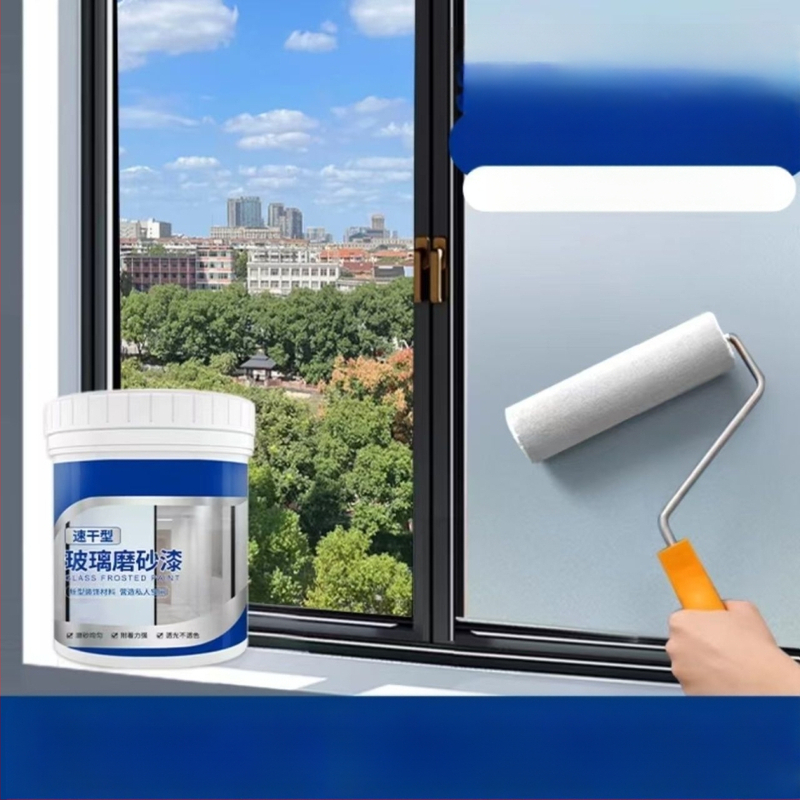 Βαφή υδατικής βάσης με ματ φινίρισμα για γυαλί σε γραφεία και μπάνια – σκίαση πόρτων και παραθύρων, ιδιωτικότητα, φιλική προς το περιβάλλον