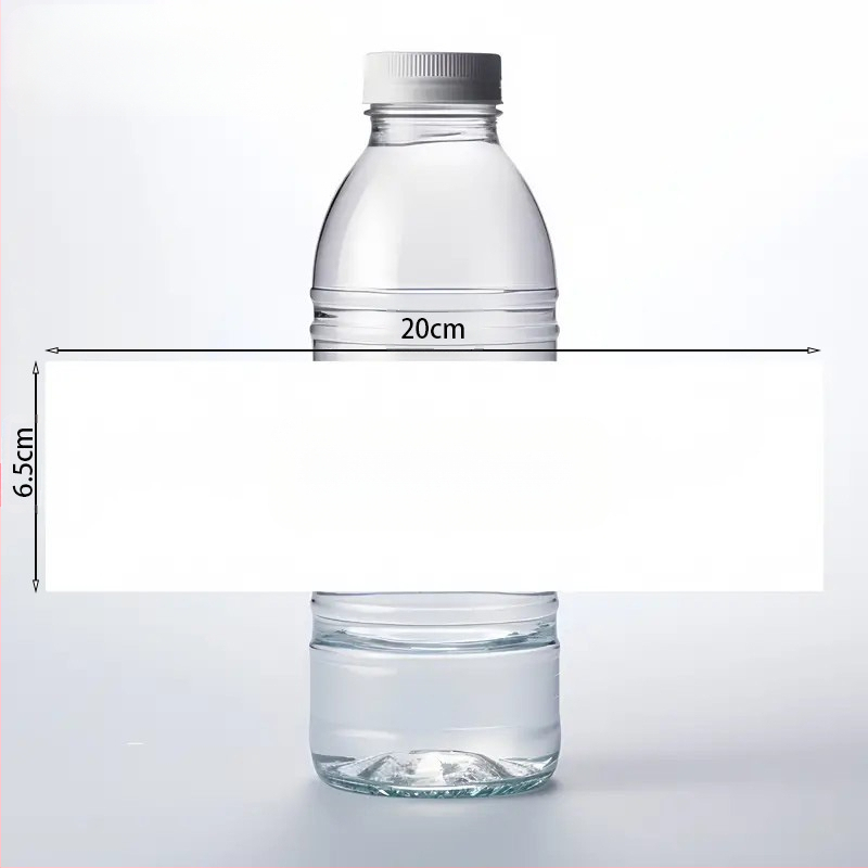 Ετικέτα φιάλης νερού, καρτούν στυλ, υλικό χαρτί, pull-flag, αξεσουάρ διαμόρφωσης σκηνής