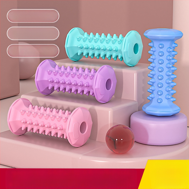 Kāju masāžas rulīte ar akupunktūras punktu stimulāciju un kneading masāžu – jogas kāju ierīce