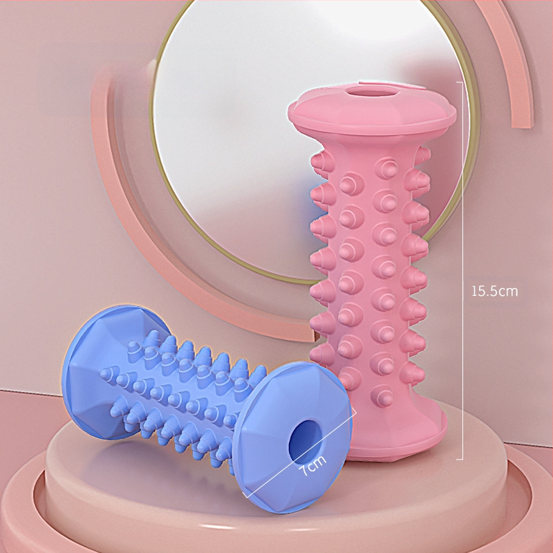 Kāju masāžas rulīte ar akupunktūras punktu stimulāciju un kneading masāžu – jogas kāju ierīce