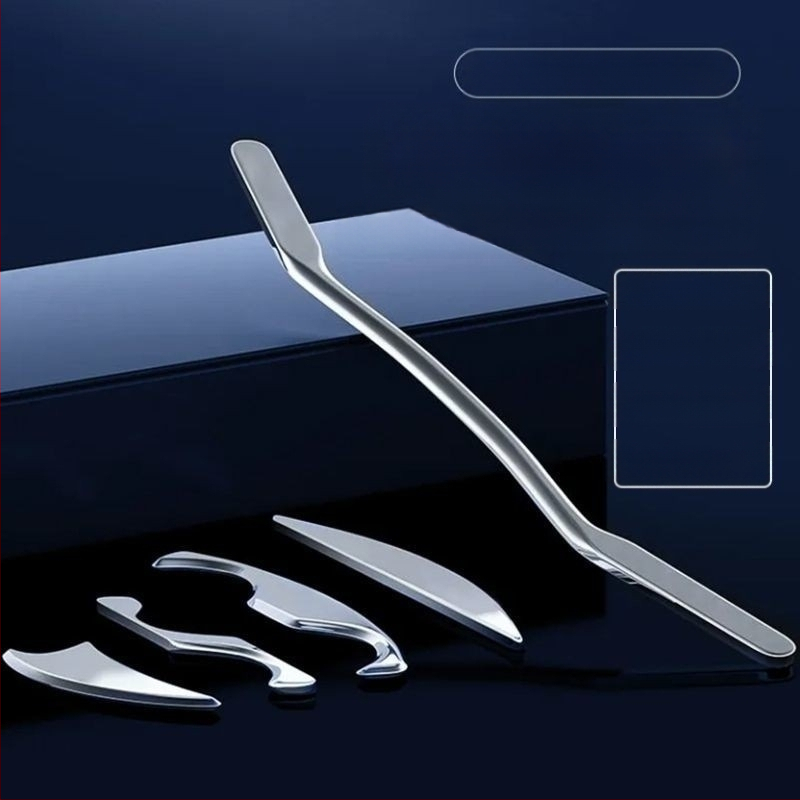 Profesionāls fasijas nazis, muskuļu un cīpslu skrāpēšanas plāksne, pilns masāžas komplekts, kakla skriemeļu atslābināšana