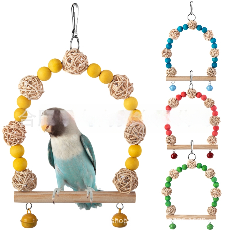 Παπαγάλου κούνια-παιχνίδι για πουλιά — μη εισαγόμενο προϊόν