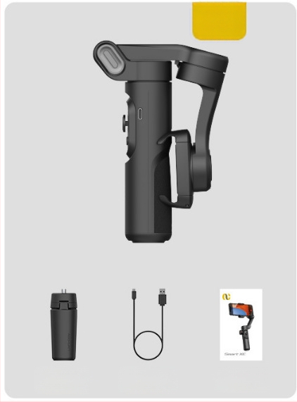 XE σταθεροποιητής gimbal για κινητό με τρεις άξονες, φορητός χειροκίνητος, για ομαλές λήψεις και ζωντανή μετάδοση