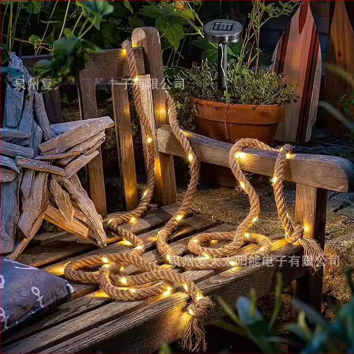 LED нишкова светлина с меден проводник - D511, 0.5W, 1.2V, 6–12 ч., за външен двор, пасторален стил