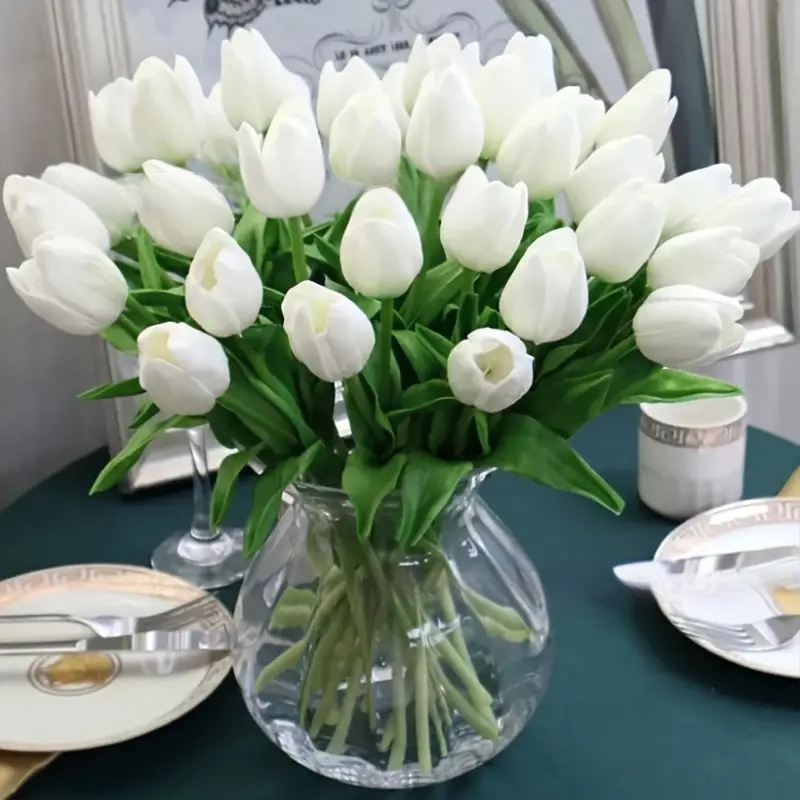 Wangbei W521 Lalele artificiale – PU, Decor pentru casă