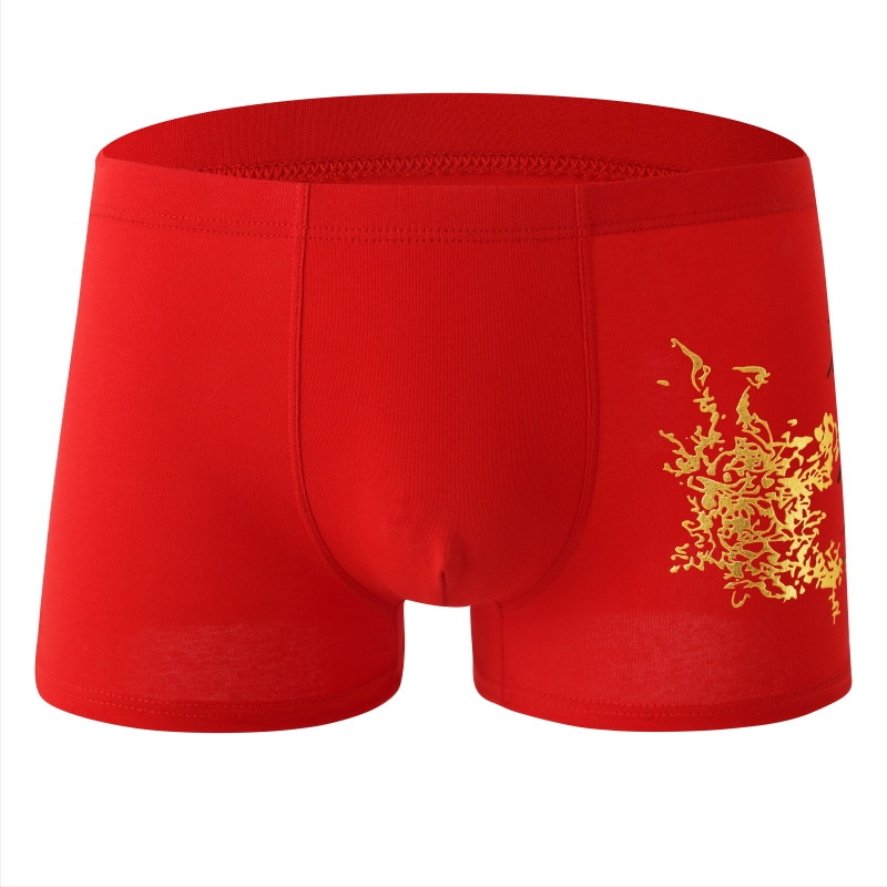 Boxeri pentru bărbați - respirabili, 95% bumbac, talie medie, pentru bărbați 18–40 ani