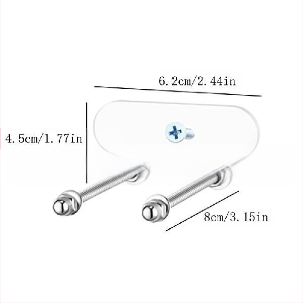 Ακρυλική επιτοίχια βάση προβολής για skateboard και snowboard; μοντέρνος μινιμαλιστικός σχεδιασμός, βιδωτή εγκατάσταση, αποθήκευση σε ένα επίπεδο για υπνοδωμάτιο και σαλόνι