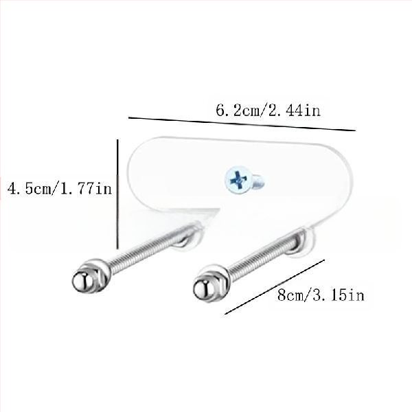 Ακρυλική επιτοίχια βάση προβολής για skateboard και snowboard; μοντέρνος μινιμαλιστικός σχεδιασμός, βιδωτή εγκατάσταση, αποθήκευση σε ένα επίπεδο για υπνοδωμάτιο και σαλόνι