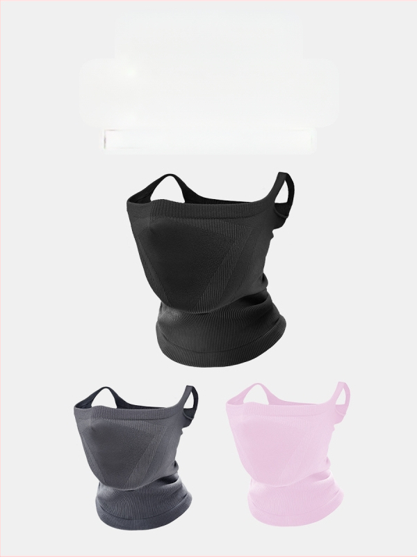 Mailton εξατομικευμένη μάσκα ποδηλασίας με στερέωση στο αυτί, ανθεκτική στον άνεμο, UV προστασία για ορειβασία (Spandex/Nylon, Unisex)