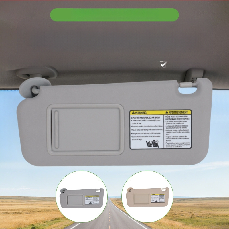 Ζεύγος ηλιοπροστατευτικών για Toyota RAV4 (2006-2012) – PVC | Εγκατάσταση με ενσωματωμένη Κάρτα | Απλό στυλ