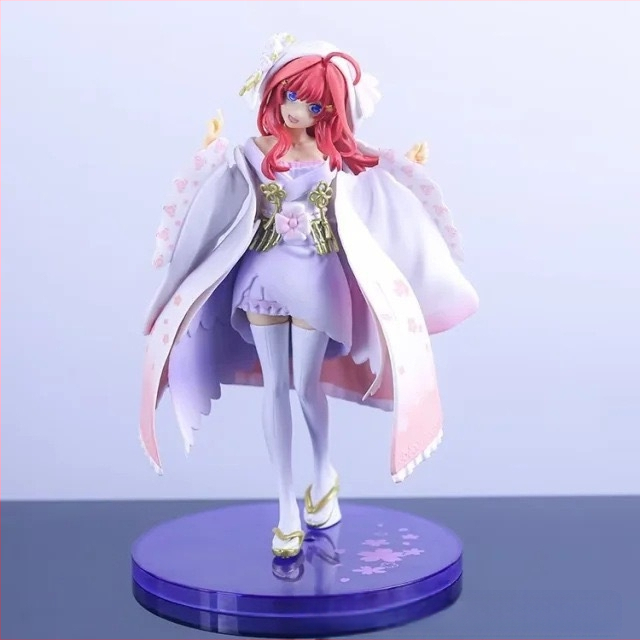 PVC φιγούρα Quintessential Quintuplets – Ichika, Nino, Miku, Yotsuba, Itsuki σε νυφική φορεσιά, πλήρως συναρμολογημένη