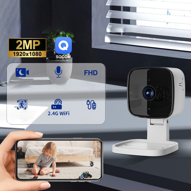 Ασύρματη κάμερα 360° για εσωτερική/εξωτερική χρήση με τηλεκοντρόλ – οριζόντια περιστροφή 0-360°, ταχύτητα 180°/s, κατακόρυφη γωνία 90°, όριο περιστροφής 355°, τροφοδοσία AC110-220V