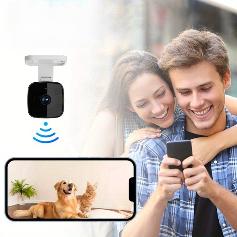 Ασύρματη κάμερα 360° για εσωτερική/εξωτερική χρήση με τηλεκοντρόλ – οριζόντια περιστροφή 0-360°, ταχύτητα 180°/s, κατακόρυφη γωνία 90°, όριο περιστροφής 355°, τροφοδοσία AC110-220V